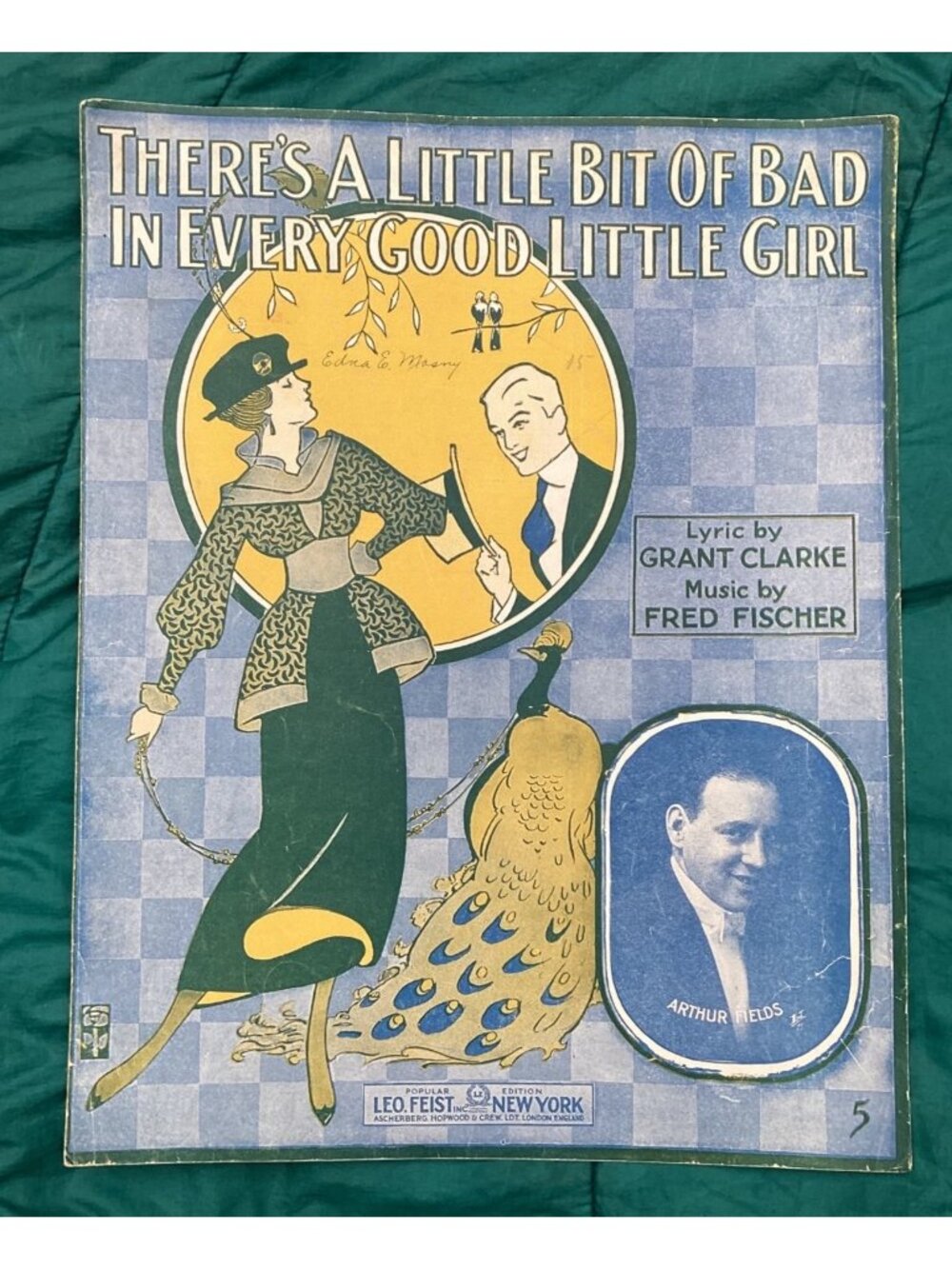 1916 There’s a Little Bit of Bad in Every Good Girl Sheet Music